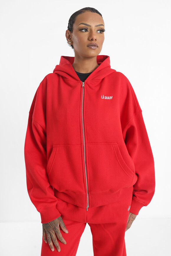 Bild von Oversize Kapuzensweatjacke