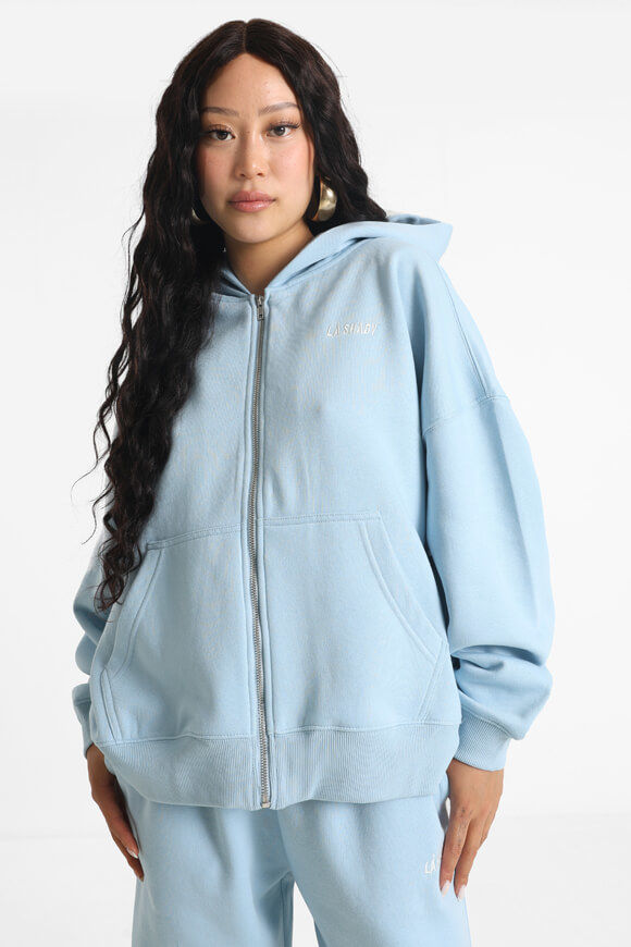 Bild von Oversize Kapuzensweatjacke