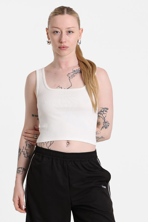 Bild von Geripptes Crop Tanktop