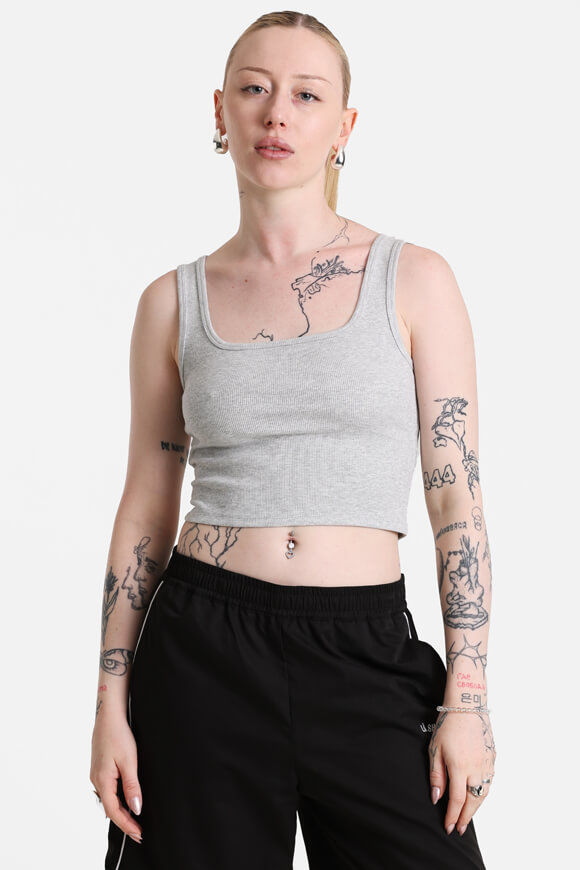 Bild von Geripptes Crop Tanktop