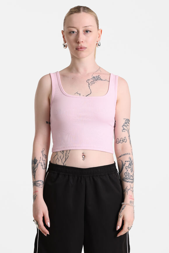 Bild von Geripptes Crop Tanktop