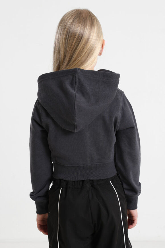 Bild von Crop Kapuzensweatjacke