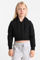 Bild von Crop Kapuzensweatjacke