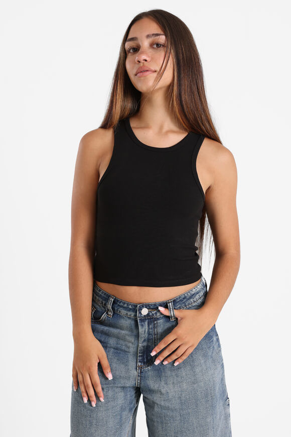 Bild von Geripptes Crop Tanktop