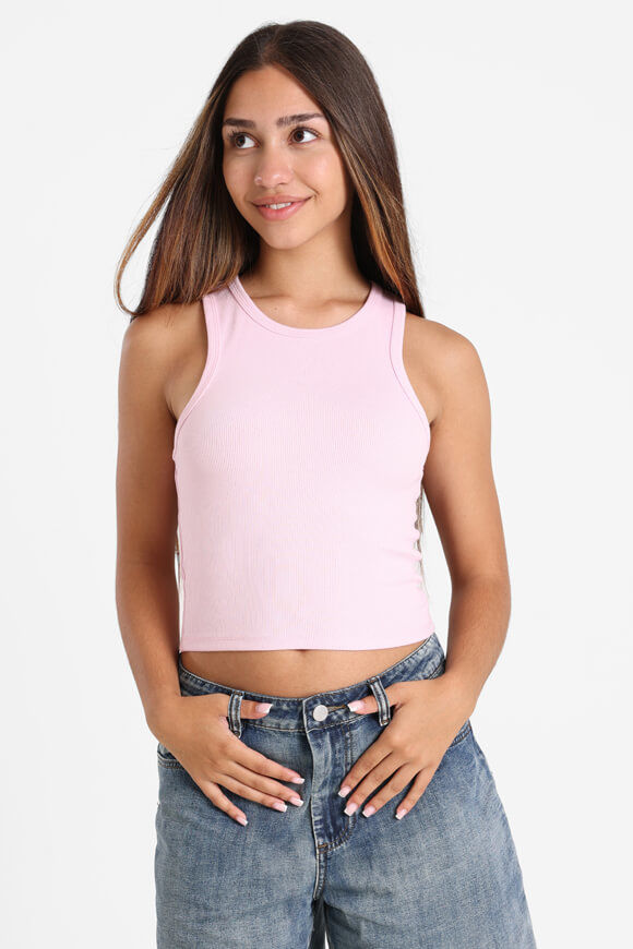 Bild von Geripptes Crop Tanktop