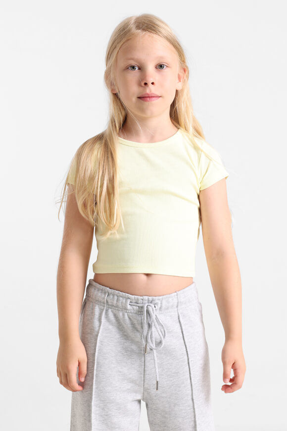 Bild von Geripptes Crop T-Shirt