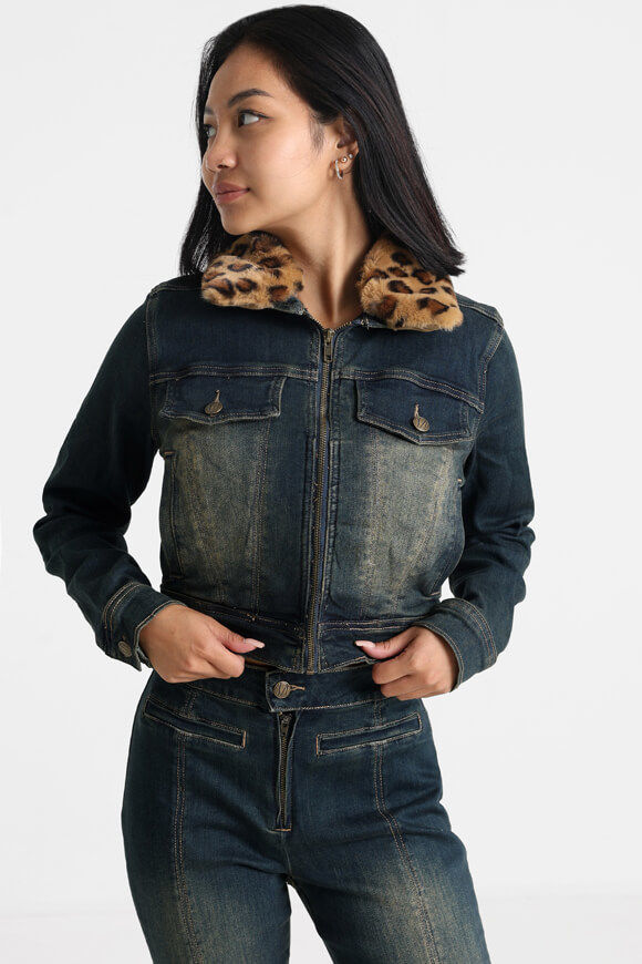 Image sur Veste courte en jean