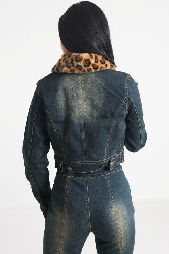 Image sur Veste courte en jean