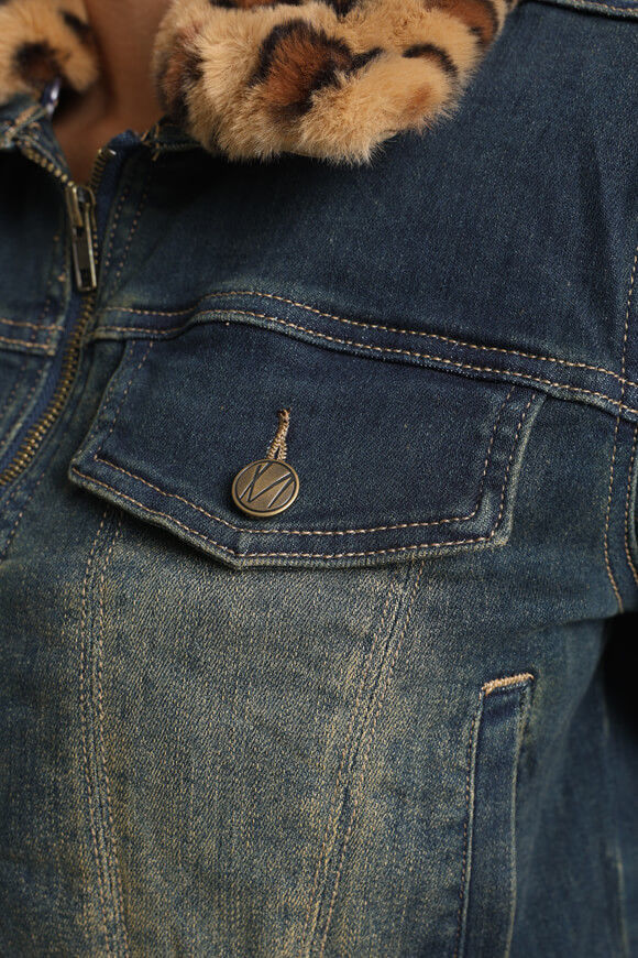 Image sur Veste courte en jean