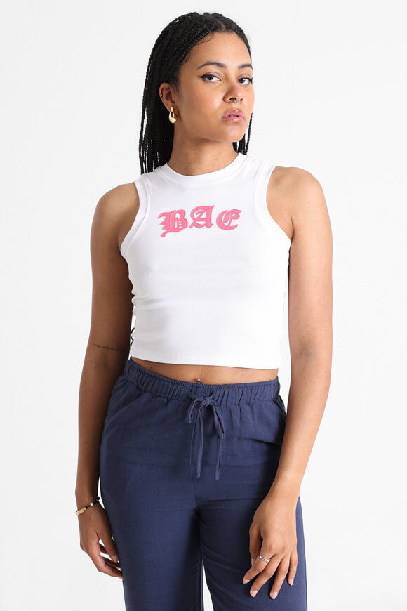 Bild von Geripptes Crop Tanktop