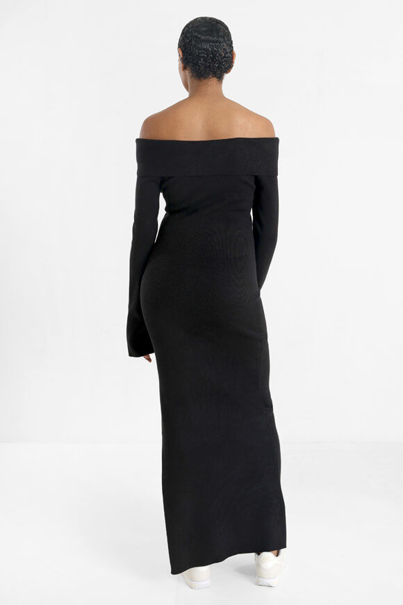 Bild von Geripptes Off Shoulder Maxikleid