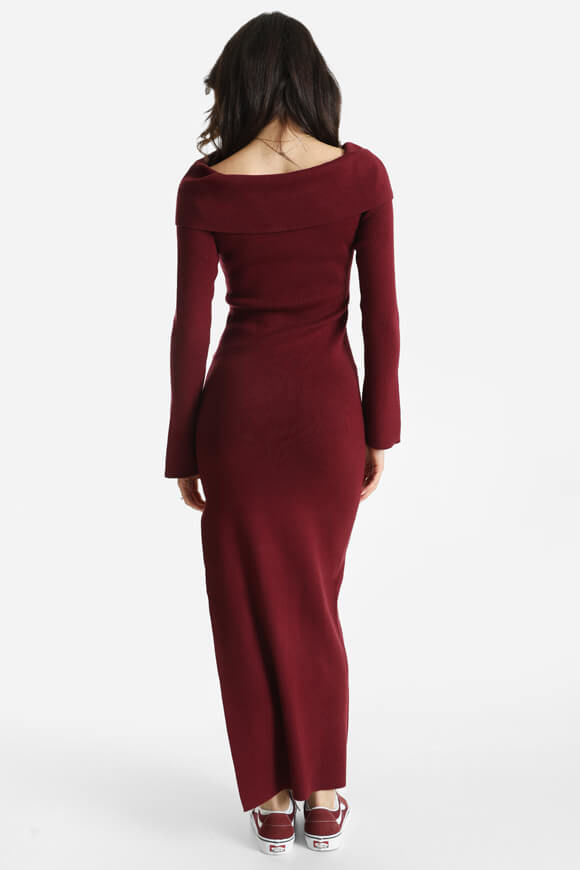 Bild von Geripptes Off Shoulder Maxikleid