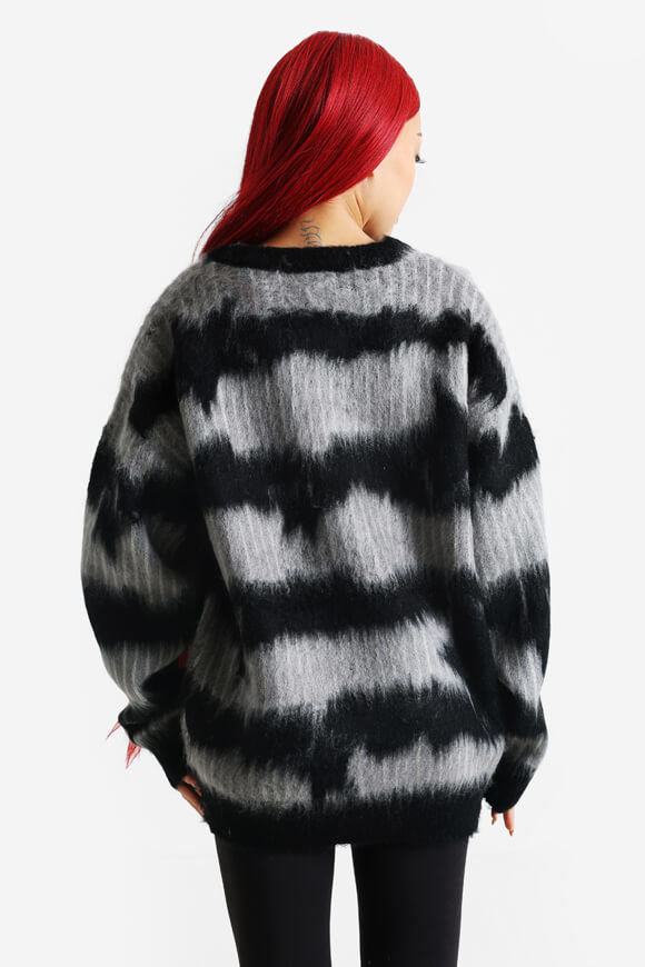 Bild von Oversize Hairy Strickpullover