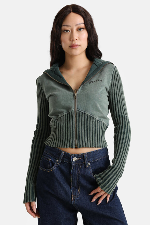 Bild von Crop Strickjacke