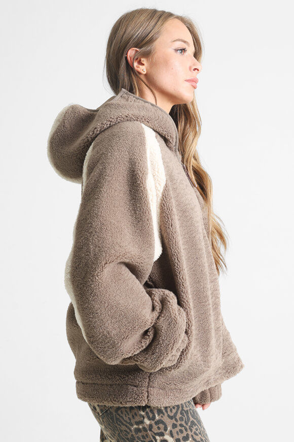 Bild von Oversize Sherpa Jacke