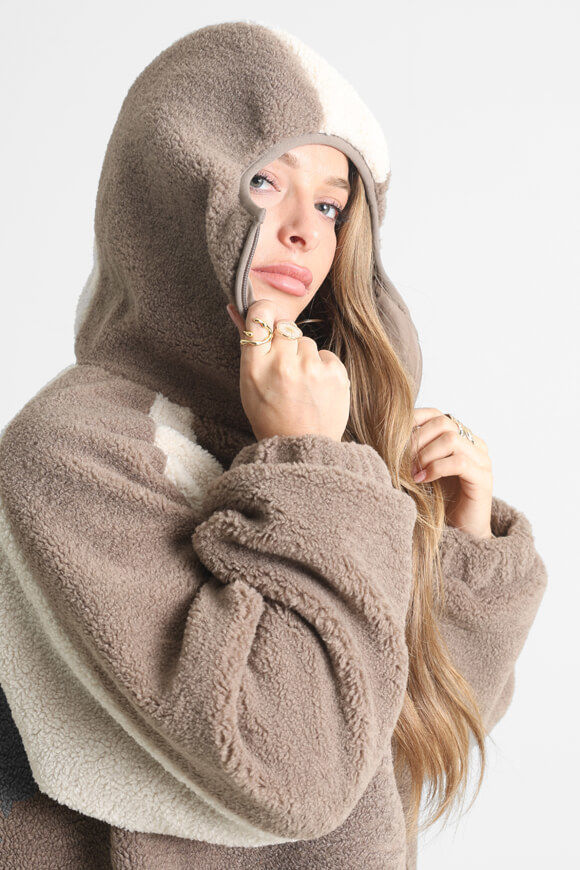 Bild von Oversize Sherpa Jacke