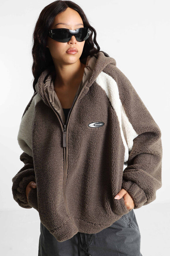 Bild von Oversize Sherpa Jacke