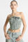 Image de Top corset en jean
