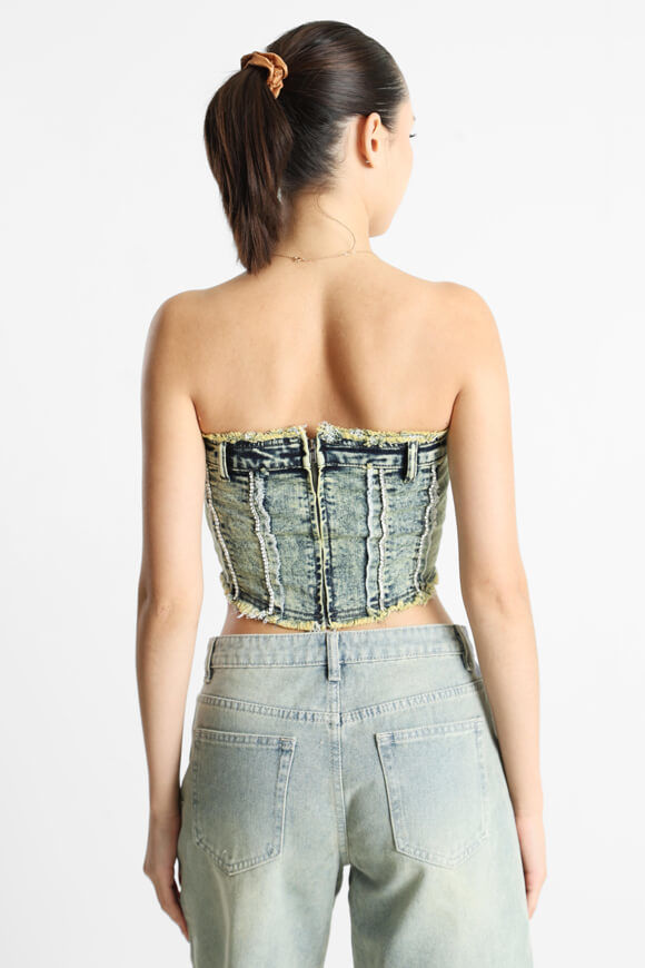 Bild von Jeans Corsage-Top