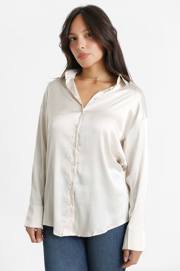 Image sur Satin Oversize Hemd