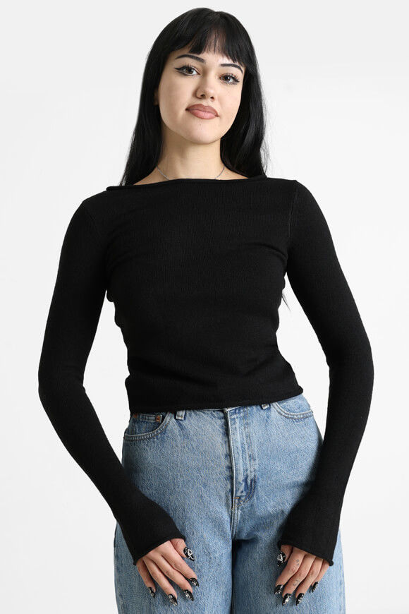 Bild von Crop Strickpullover