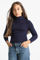 Image de Gerippter Crop Strickpullover