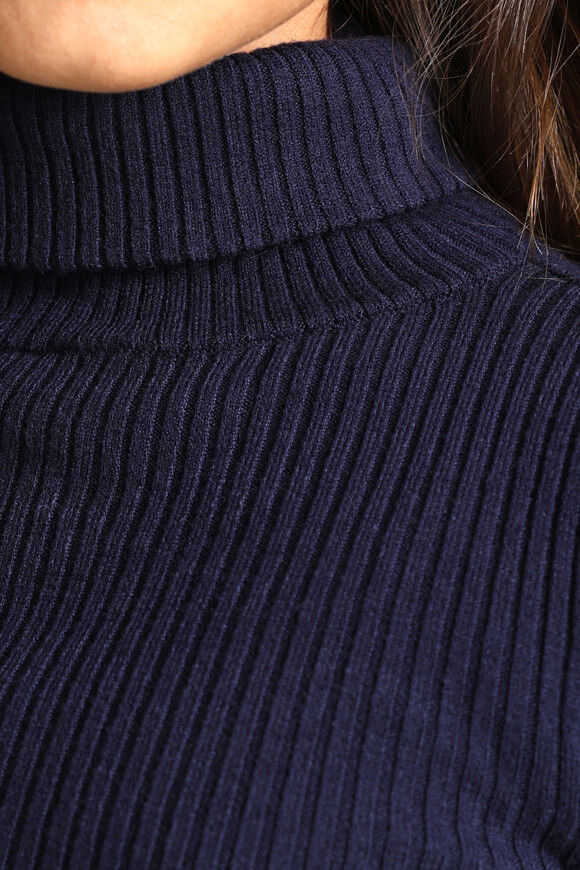 Image sur Gerippter Crop Strickpullover