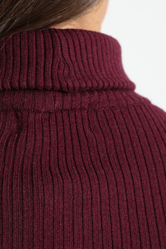 Image sur Gerippter Crop Strickpullover