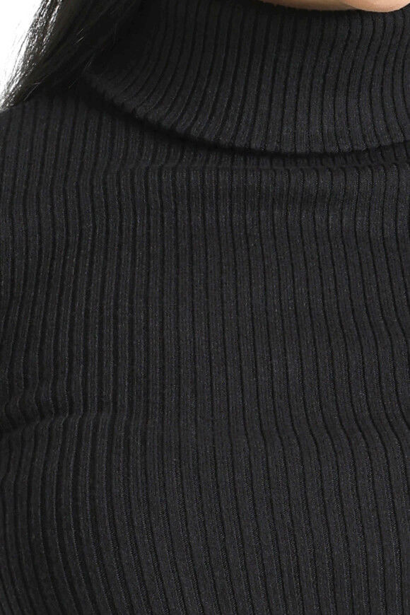 Bild von Gerippter Crop Strickpullover