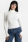 Bild von Gerippter Crop Strickpullover