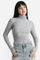 Bild von Gerippter Crop Strickpullover