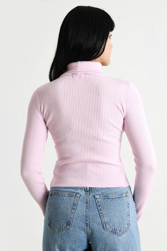 Bild von Gerippter Crop Strickpullover