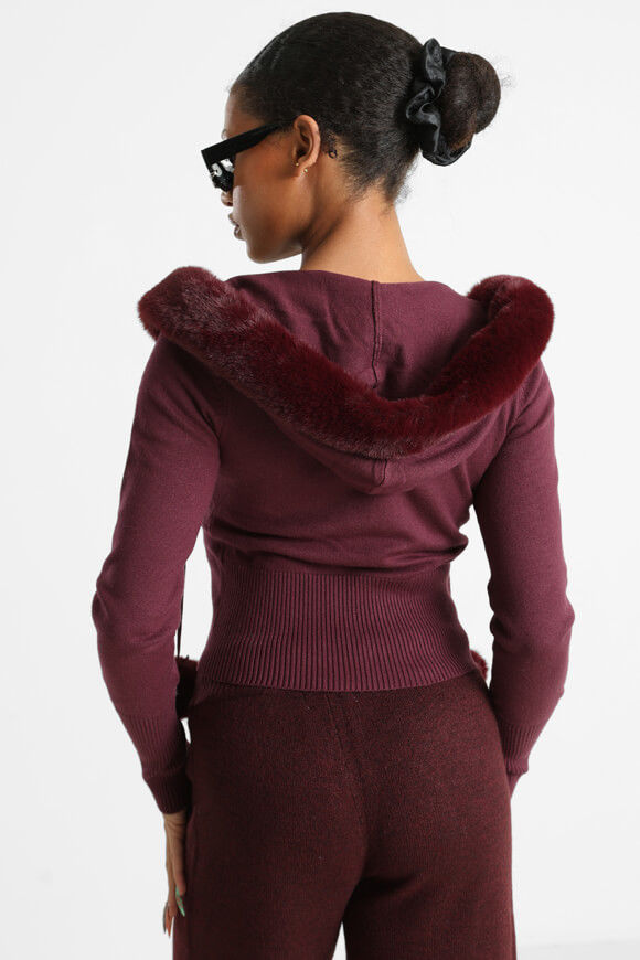 Bild von Crop Feinstrickjacke