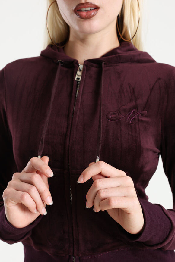 Bild von Samt Crop Jacke