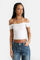 Bild von Off Shoulder Crop Shirt