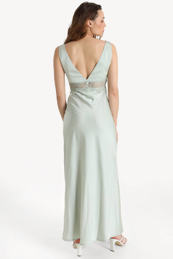 Bild von Satin Maxikleid