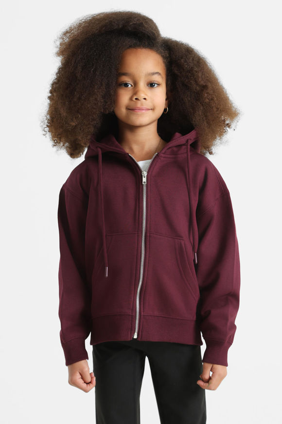 Image sur Oversize Kapuzensweatjacke