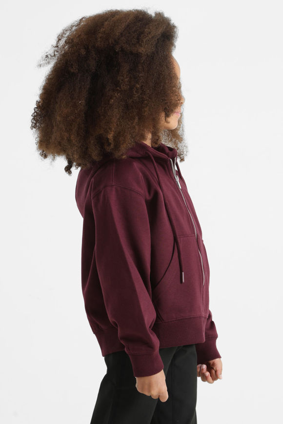 Image sur Oversize Kapuzensweatjacke