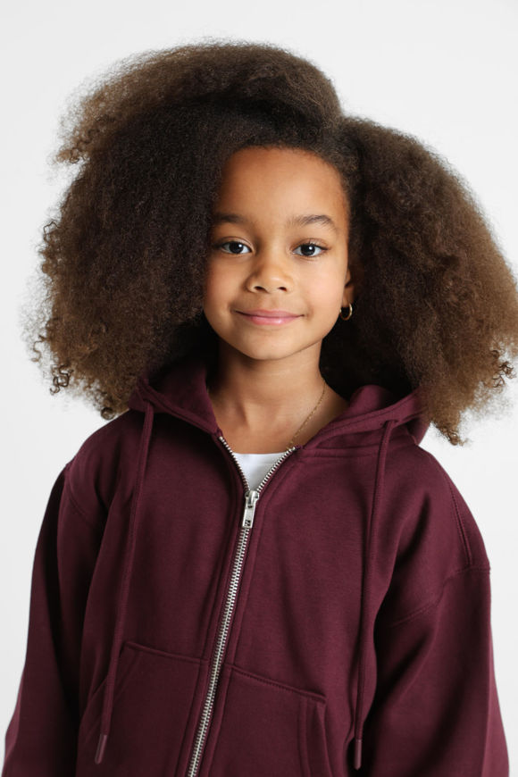 Image sur Oversize Kapuzensweatjacke