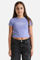 Bild von Geripptes Crop T-Shirt