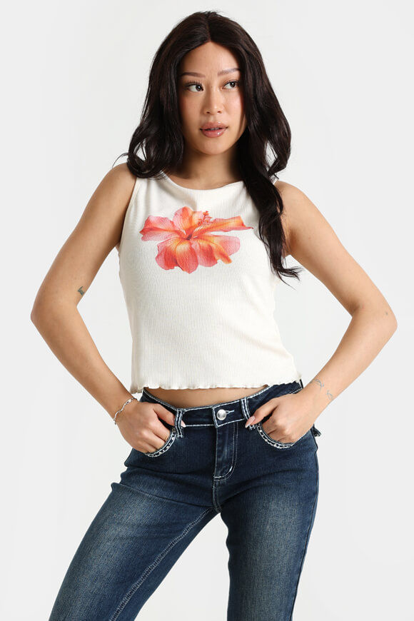 Bild von Geripptes Crop Top