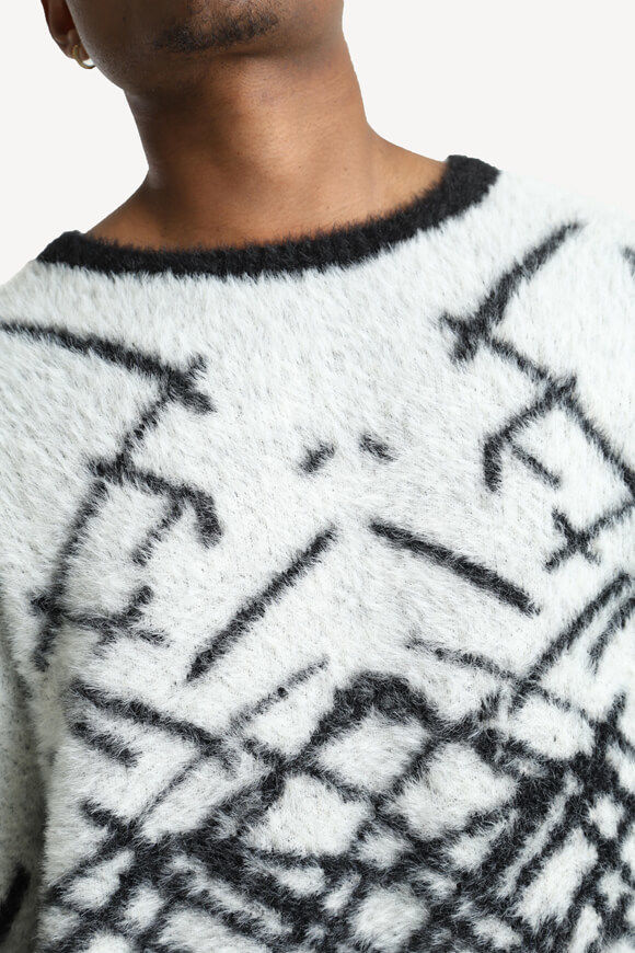 Bild von Hairy Strickpullover