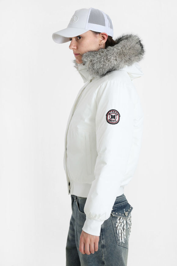 Image sur Wattierte Bomberjacke