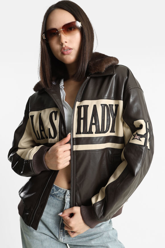 Bild von Bomber Kunstlederjacke