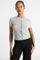 Bild von Feinstrick Crop T-Shirt