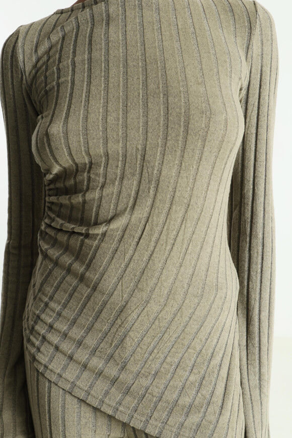 Image sur Gerippter Strickpullover