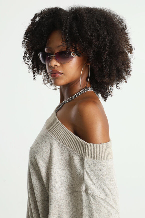Bild von Off Shoulder Strickpullover
