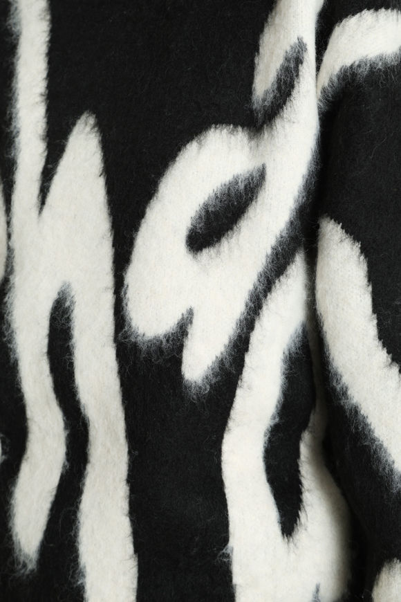 Bild von Oversize Grobstrickpullover