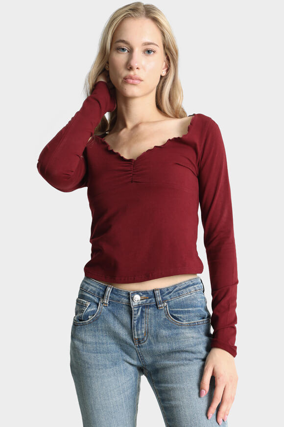 Bild von Crop Langarmshirt