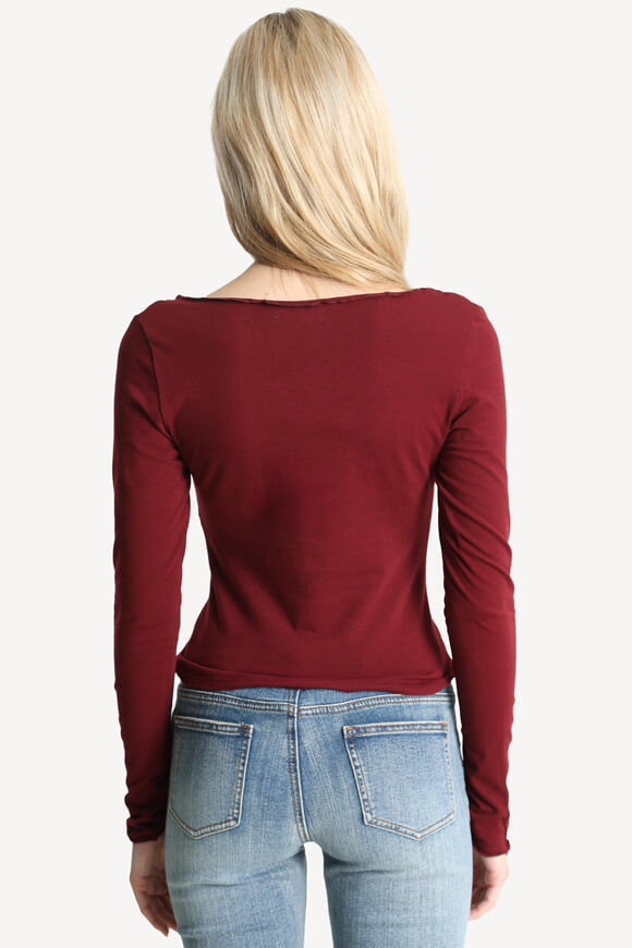 Bild von Crop Langarmshirt